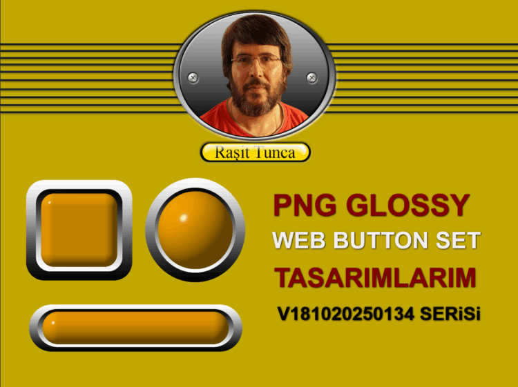 Glossy Web Button Set V181020250134 Serisi