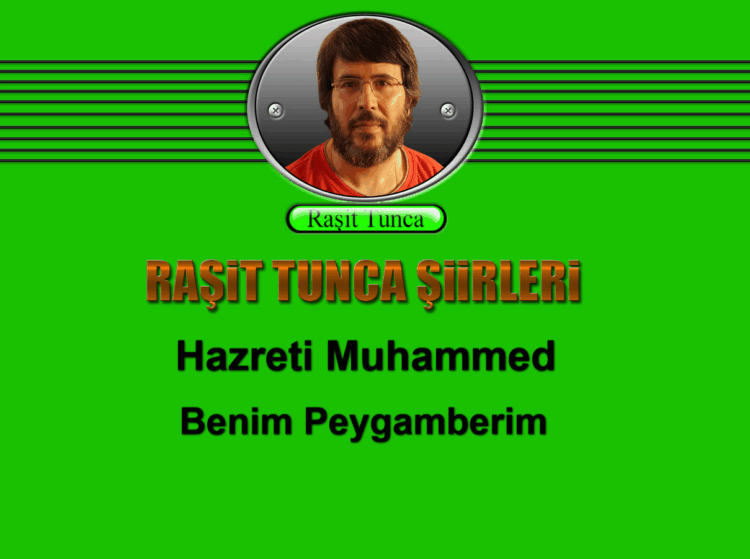 Hazreti Muhammed Benim Peygamberim