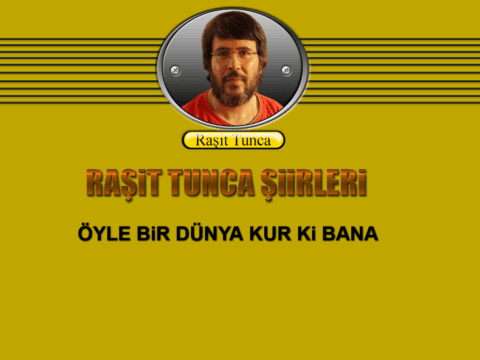 ÖYLE BiR DÜNYA KUR Ki BANA