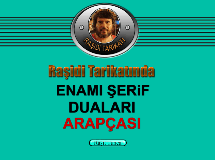 RAŞiDi ENAMI ŞERiFi ARAPÇA